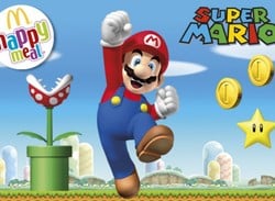 Super Mario McDonald's Happy Meals Hit the Flagpole in the UK on 19th March