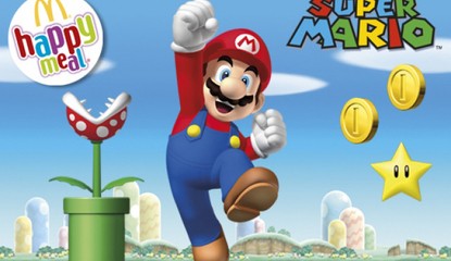 Super Mario McDonald's Happy Meals Hit the Flagpole in the UK on 19th March