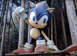 Japan's Mysterious Sonic Statue Receives A Fittingly Puzzling ﻿Restoration