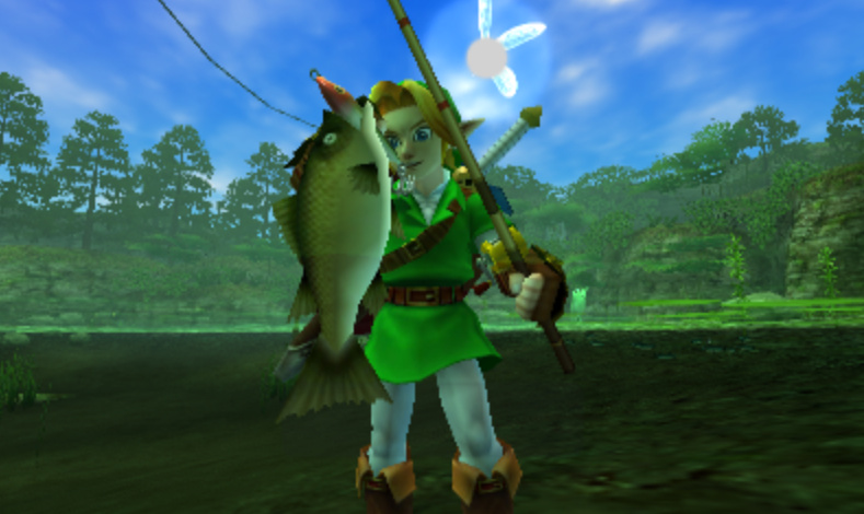 The next weird 3DS game includes a tiny fishing reel