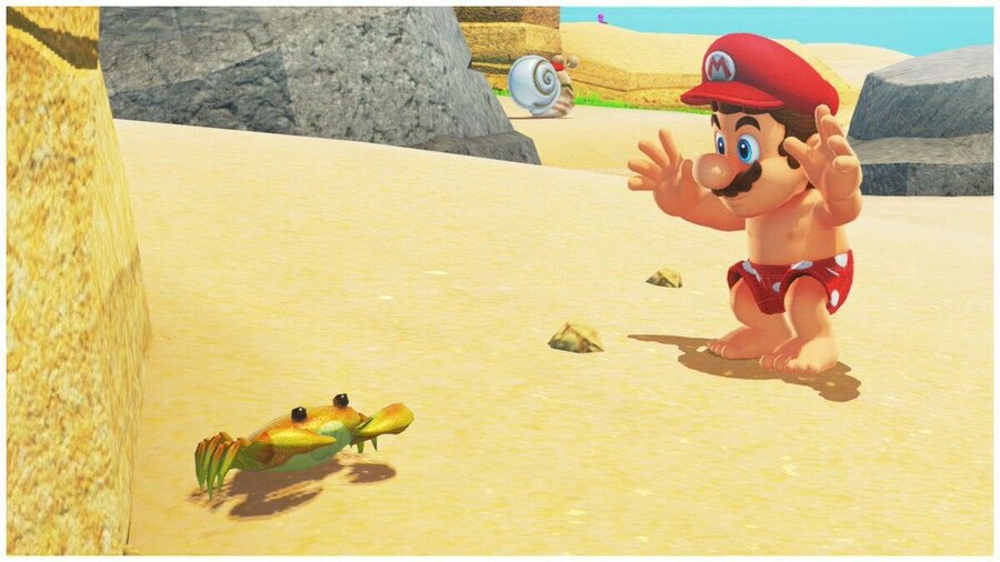 Crabs in Super Mario Odyssey