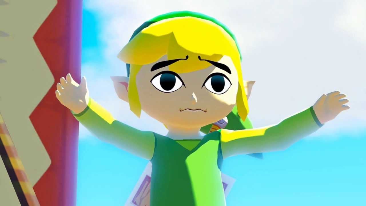 toon link and zelda