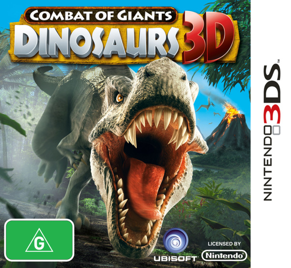 3D Dino Fighting Detailed in Combat of Giants: Dinosaurs 3D