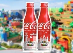 Coca-Cola Releases 'Super Nintendo World' Anniversary Bottle Design
