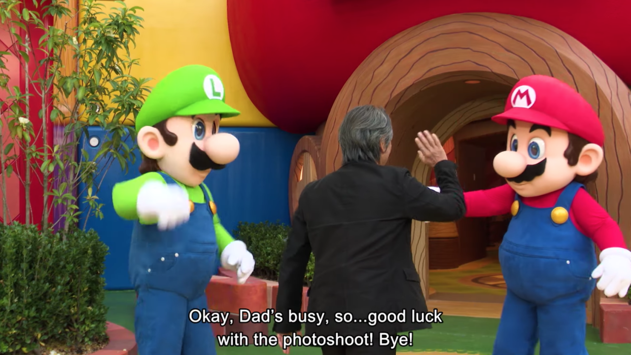 Random: Miyamoto Confirms That He Is, In Fact, Mario And Luigi's Father