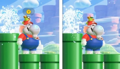 Super Mario Bros. Wonder Side-By-Side Graphics Comparison (Switch & Switch 2)