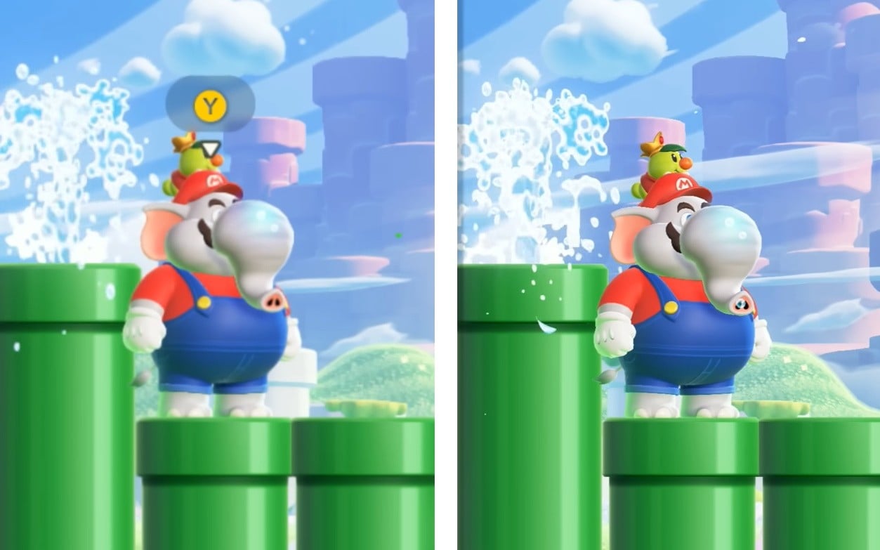 Video: Tremendous Mario Bros. Marvel Aspect-By-Aspect Graphics Comparability (Change & Change 2) Video: Tremendous Mario Bros. Marvel Aspect-By-Aspect Graphics Comparability (Change & Change 2)