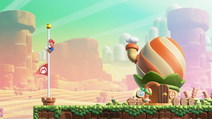 Super Mario Bros. Wonder: Special World - Pipe-Rock Plateau Special Bounce, Bounce, Bounce 9