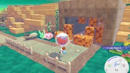 Finding the Starmie Doll with Frillish in Pokémon Pokopia's Bubbly Basin