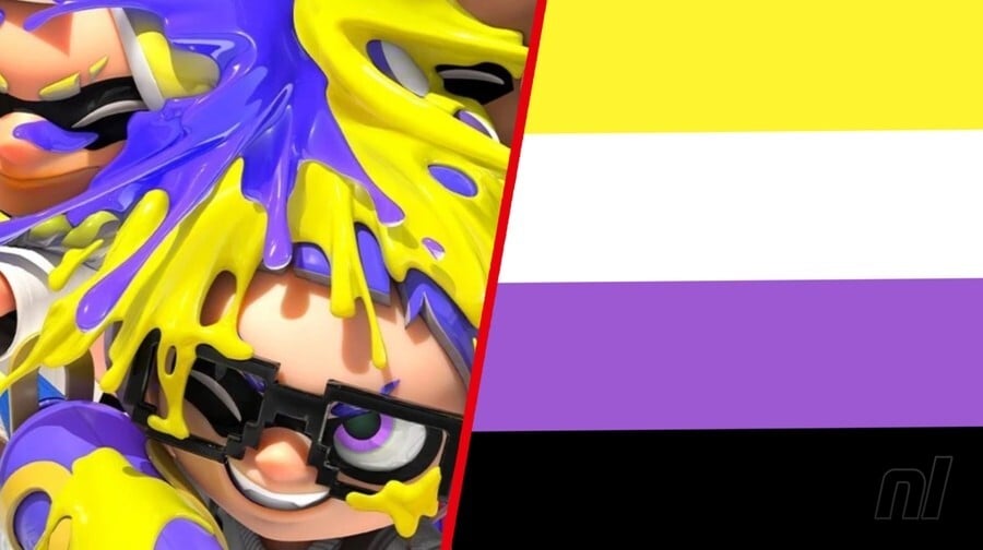 Splatoon 3 . comparação