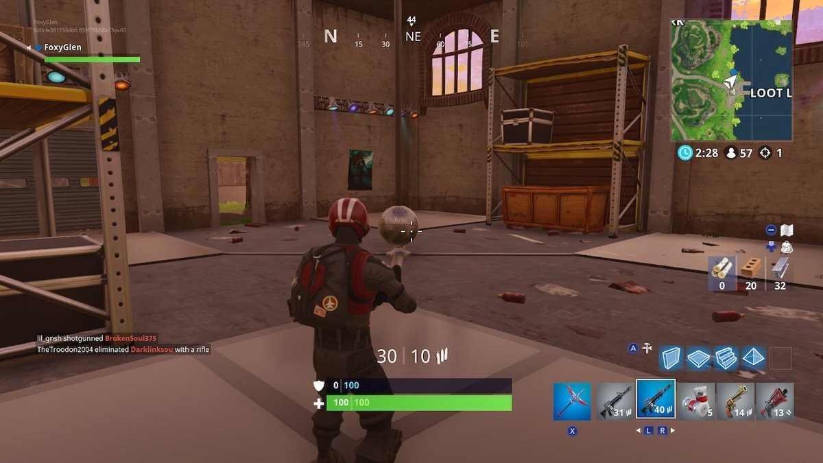 Fortnite How To Dance With Others To Raise The Disco Ball Near Loot Lake Guide Nintendo Life
