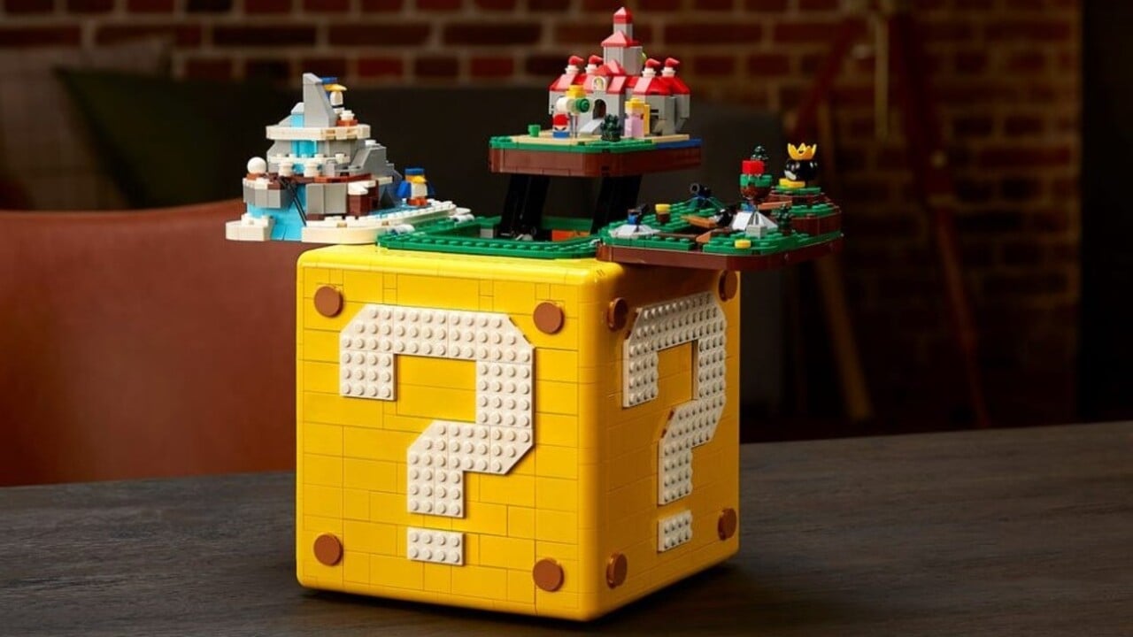 Super Mario LEGO Has Been One Of The Company's Most Successful Launches