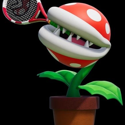 Mario Tennis Fever - Piranha Plant