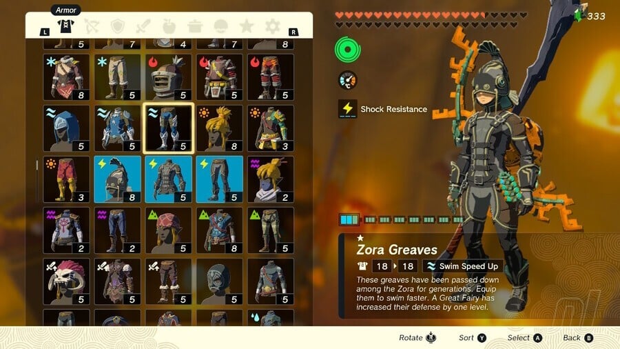 Zelda: Tears Of The Kingdom: All Armour Locations And Best Armour Sets 20