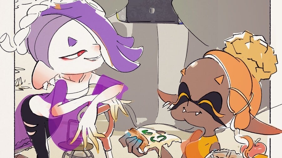 splatoon 3 Offizielle Splatfest-Kunst