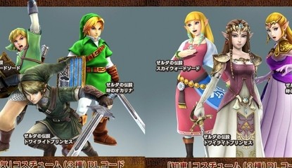Hyrule Warriors DLC Costume Sets Now Available to Buy on the eShop