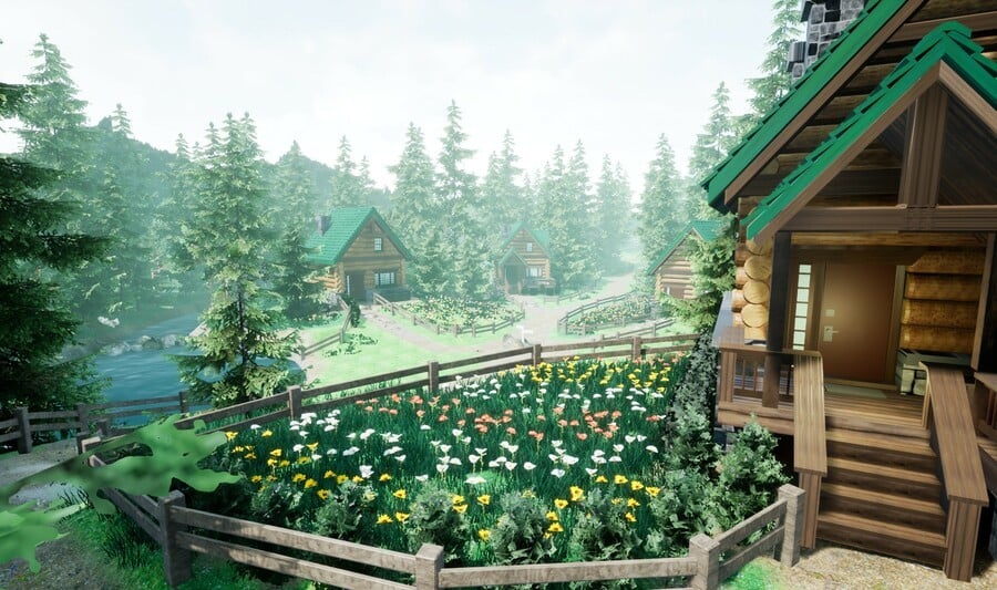 Twinleaf Town in Unreal Engine