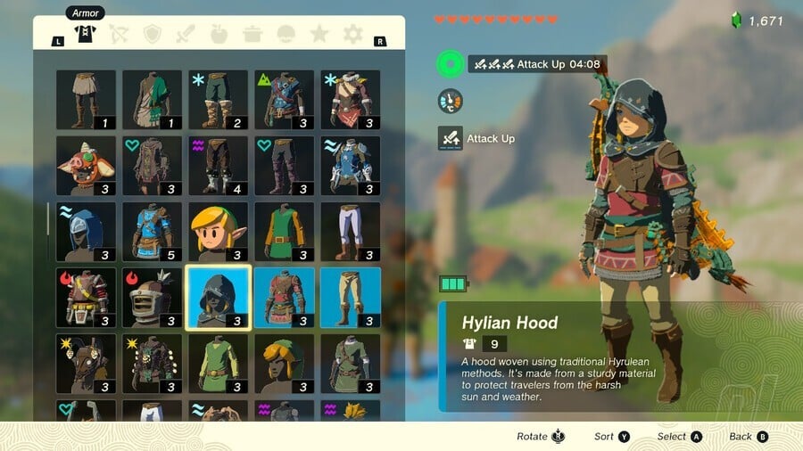 HOW TO WEAR YOUR HYLIAN HOOD DOWN