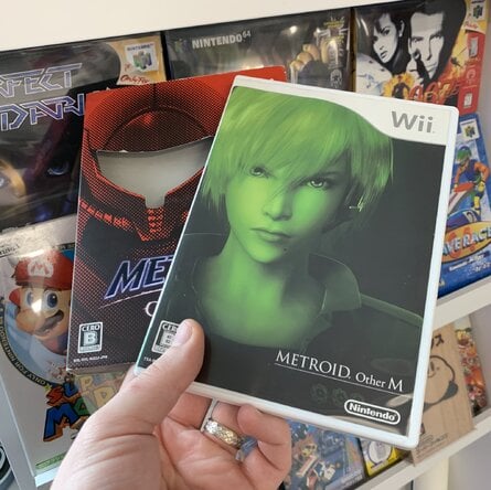 The exceptionally lovely Japanese version of the Metroid: Other M box