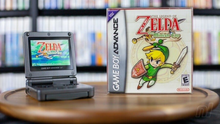 Zelda: The Minish Cap GBA SP