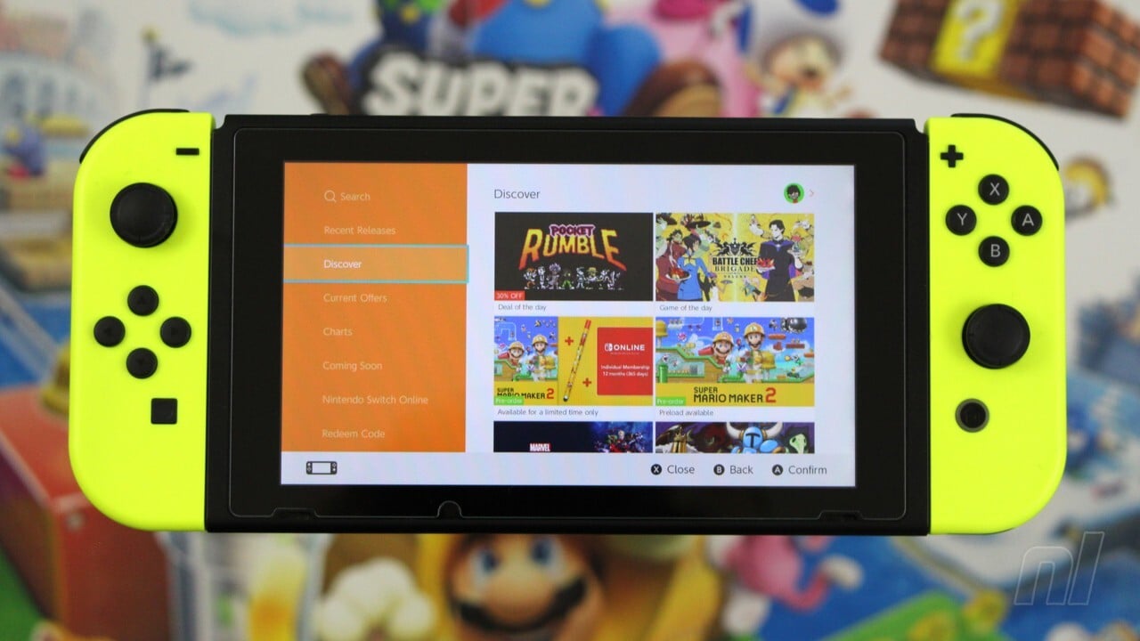 Nintendo Switch eShop Charts for December 3rd, 2022: Which Switch