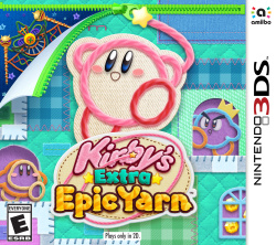 Kirby's Extra Epic Yarn Cover