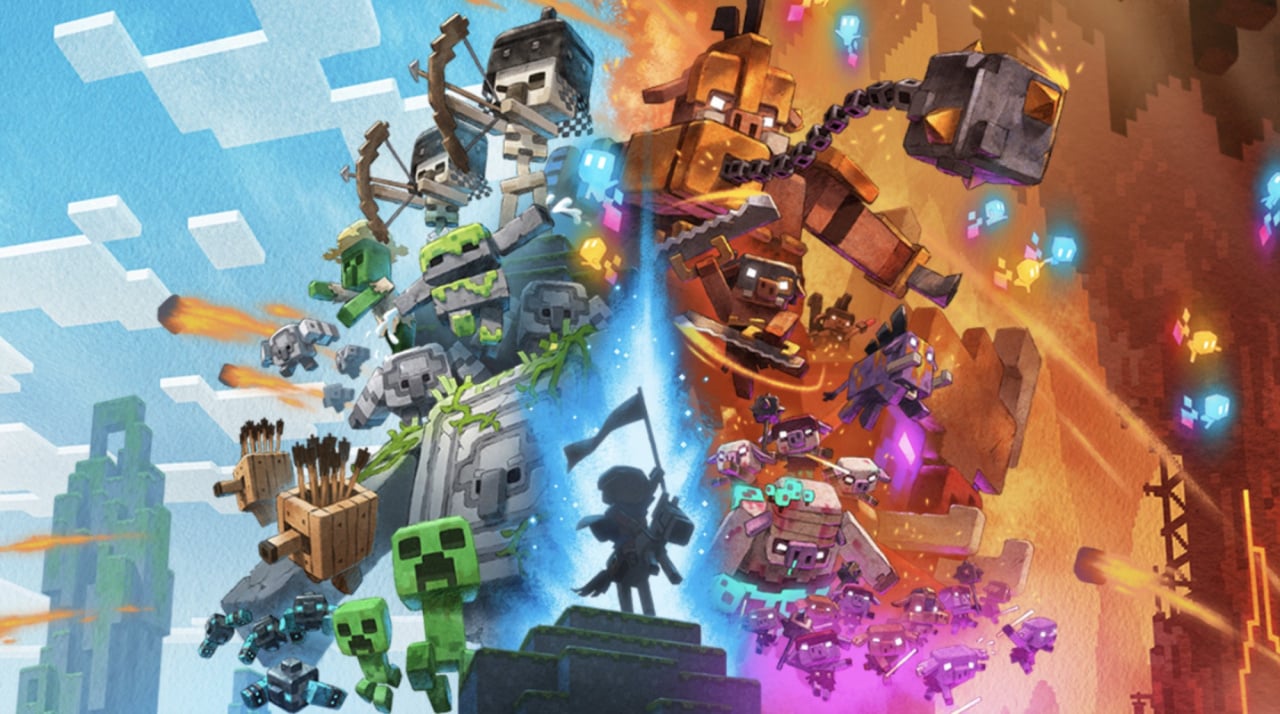 UK Charts: Minecraft Legends Sells Gangbusters On Switch