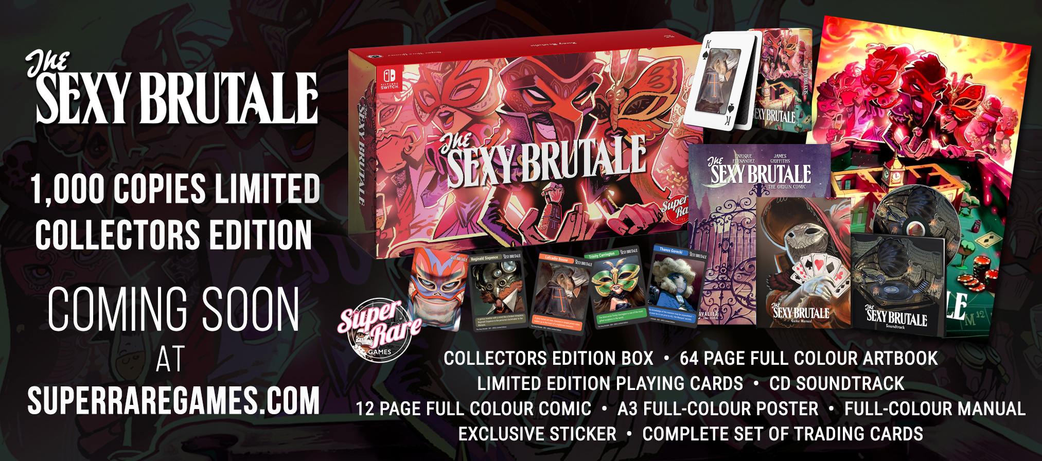Murder Mystery Game The Sexy Brutale Gets Physical On Switch