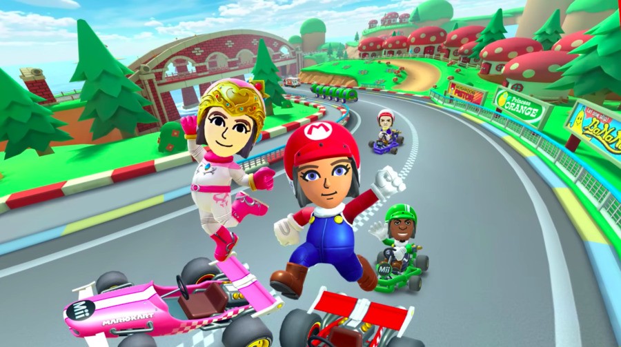 Visite de Mario Kart Tour Mii