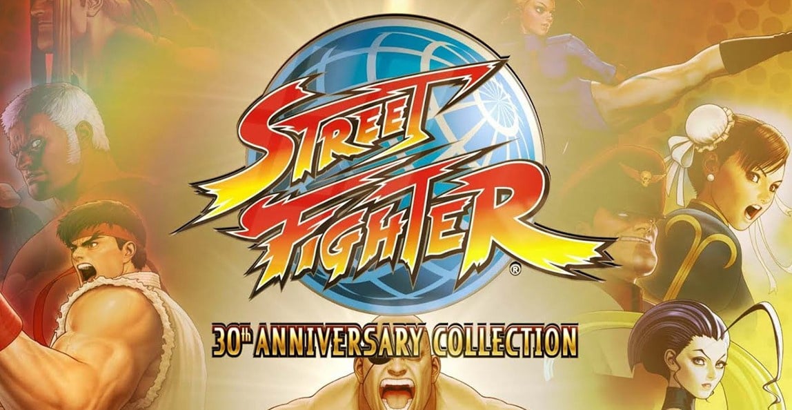 Street Fighter 30th Anniversary Collection Nintendo Switch Lite Gameplay 