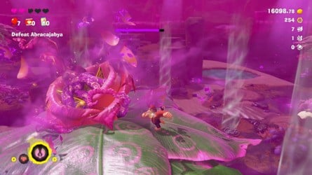 Donkey Kong Bananza Abracajabya Forest Layer Boss