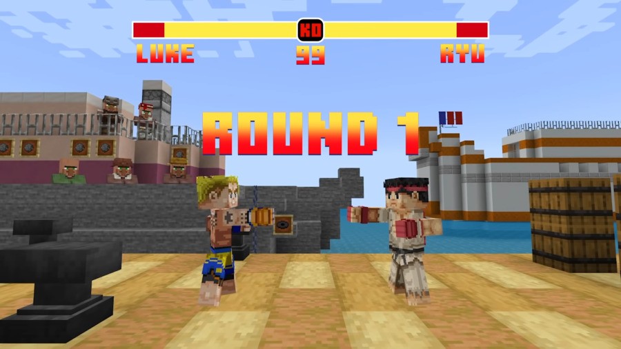 Minecraft X World Warrior