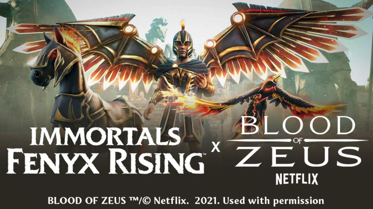 Immortals Fenyx Rising Meet Blood Of Zeus in a new limited time DLC