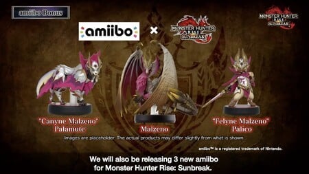 On the left, the three new amiibo figures. On the right, what they each unlock in-game.