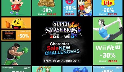 Nintendo Confirms a Huge Range of eShop Discounts to Celebrate Super Smash Bros.