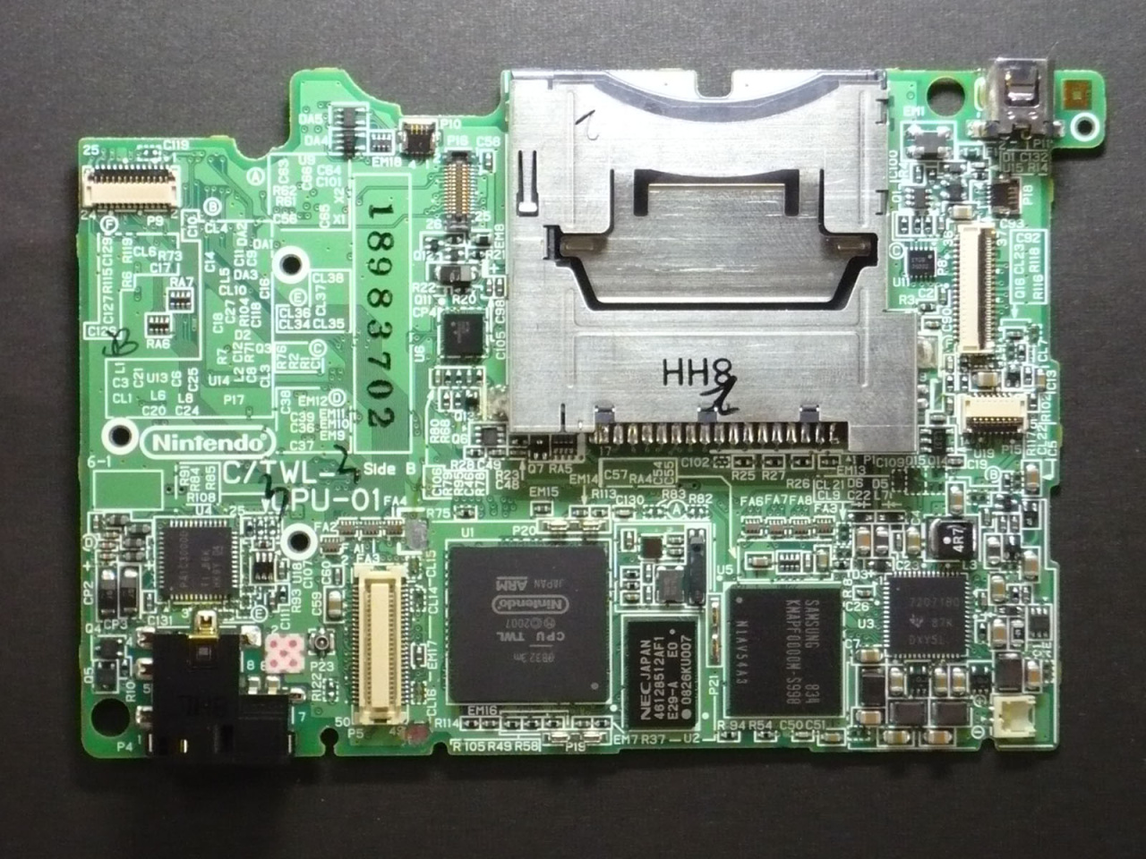 Nintendo DSi Parts On Off Power Switch Circuit Board PCB