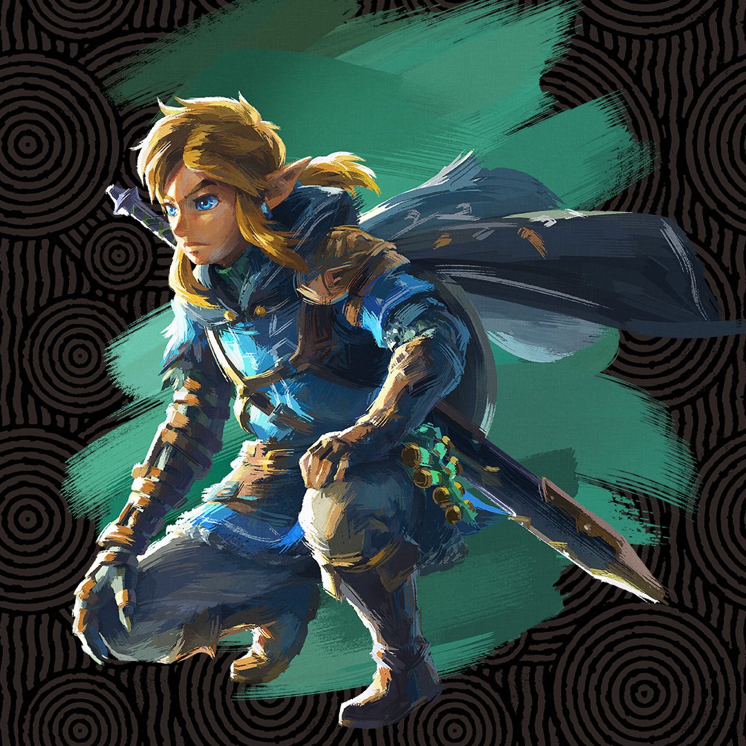 Link Portrait Fan Art Legend of Zelda: Tears of the Kingdom 