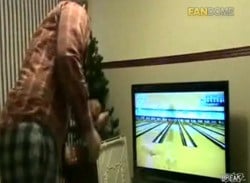 Man Destroys TV With Wii Remote, Cries For Mama