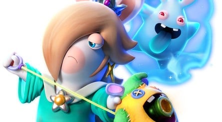 The mysterious Edge and another newcomer, Rabbid Rosalina
