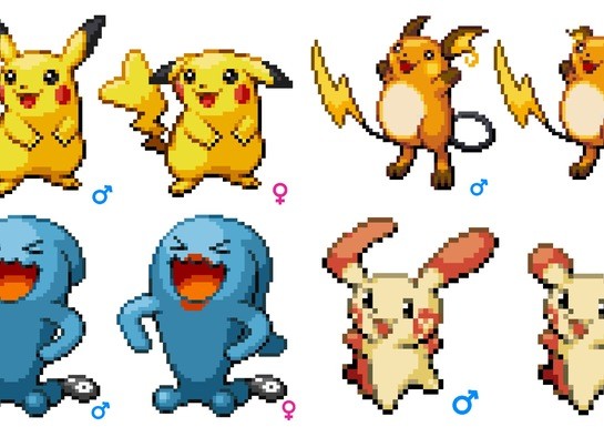 New Gen 4 Pokémon Leak Supposedly Shows Lots Of Scrapped Gender Differences