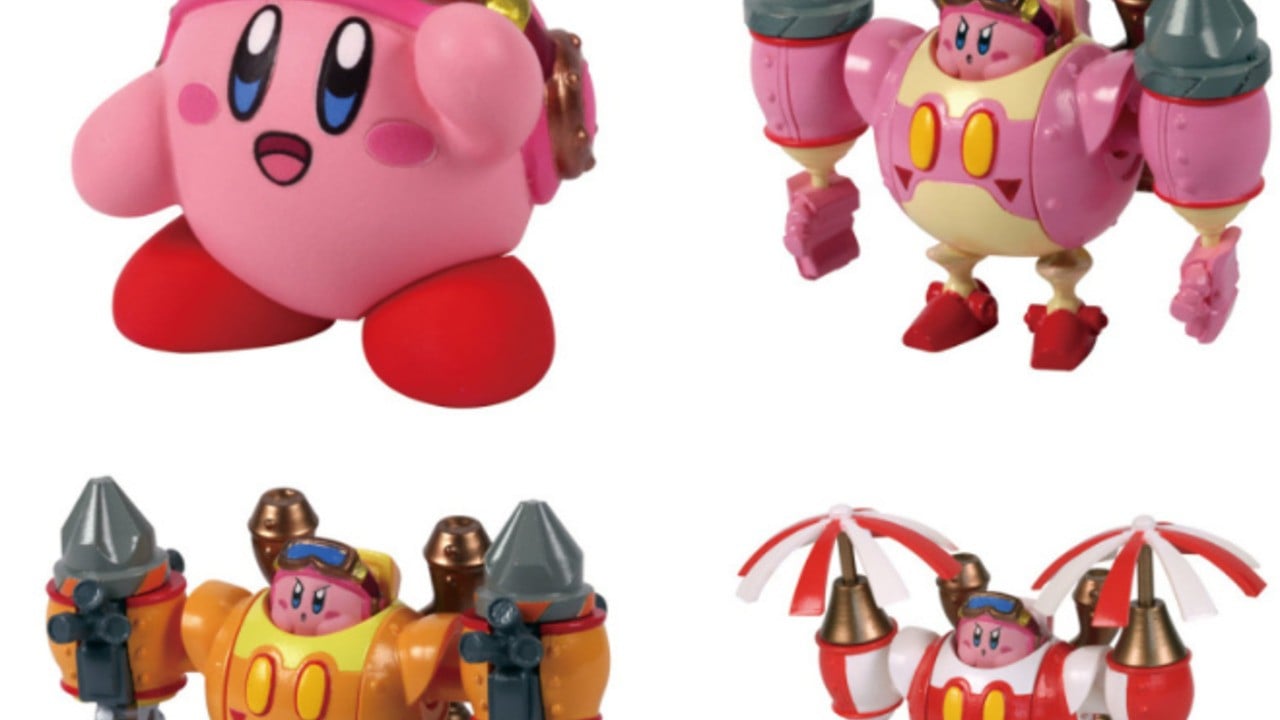 Kirby: Planet Robobot Toys Arriving in Japan this June | Nintendo Life