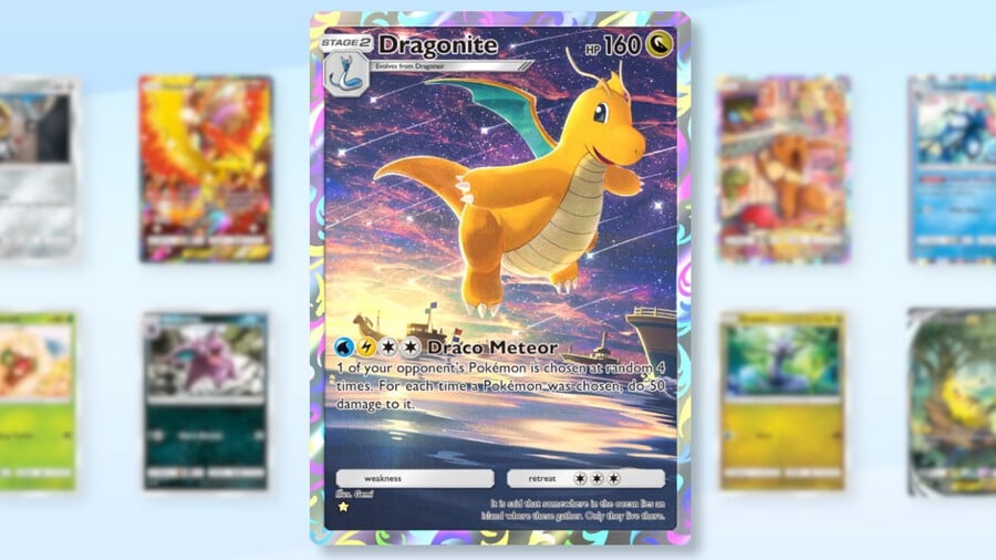 Dragonite TCG Pocket card