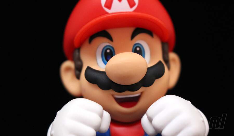 Mario is happy