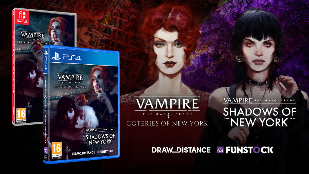 Vampire: The Masquerade – Coteries of New York launches on Switch today,  Deluxe Edition on PC and PS4 tomorrow : r/WhiteWolfRPG