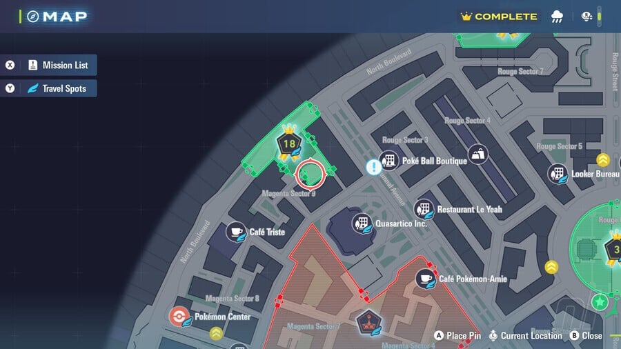 Wild Zone 18 Pokémon Legends: Z-A