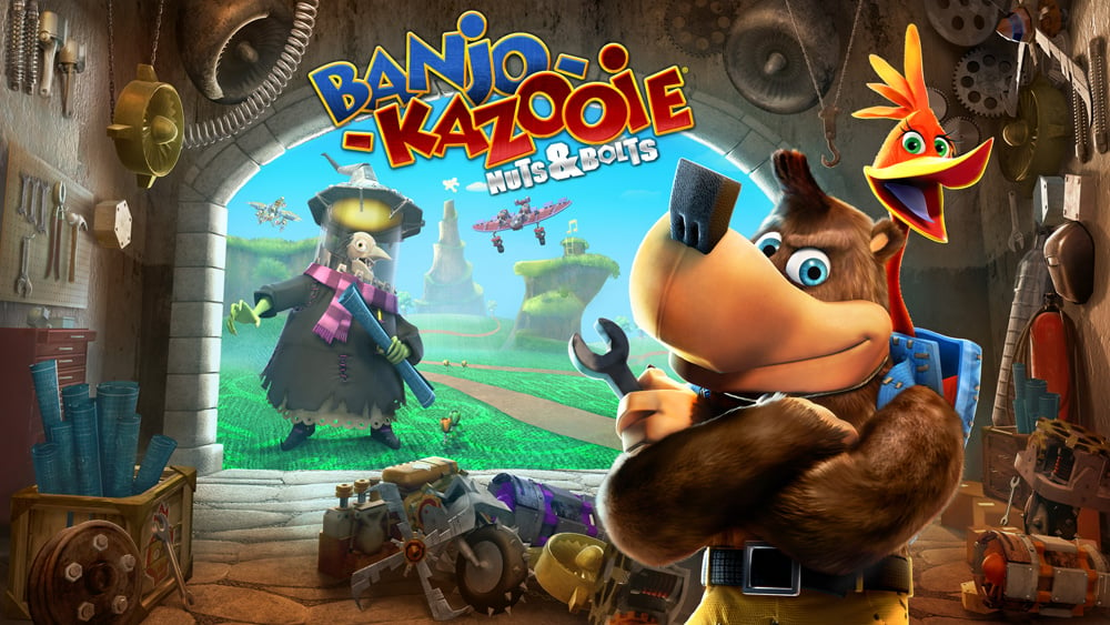 Banjo Kazooie Nuts And Bolts Xbox 360 Video Game Complete w