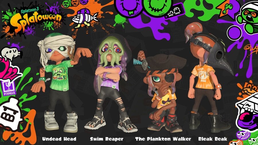 Splatoon 3 Splatoween