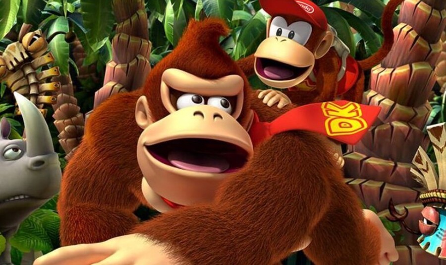 Donkey Kong Country Returns DK And Diddy Kong