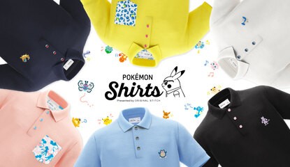 Original Stitch's Pokémon Shirts Line Adds Customisable Polo Shirts