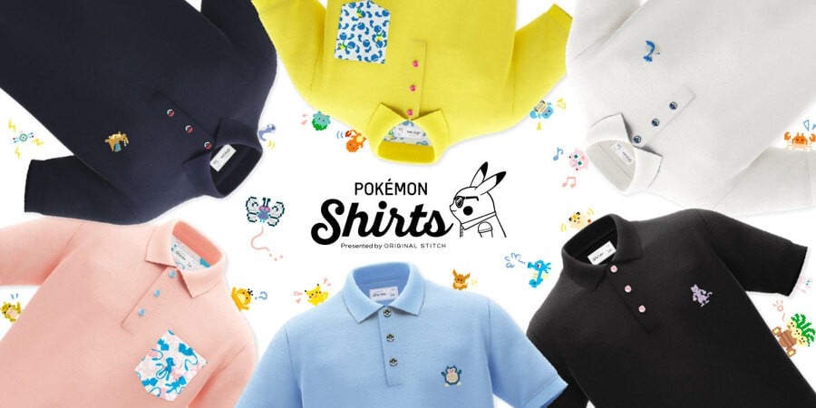 Polo Pokemon Shirts